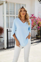 Cara™ | V-neck Lightweight Top