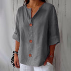 Lynn™ | Linen Breathable Blouse with a Soft Relaxed Fit