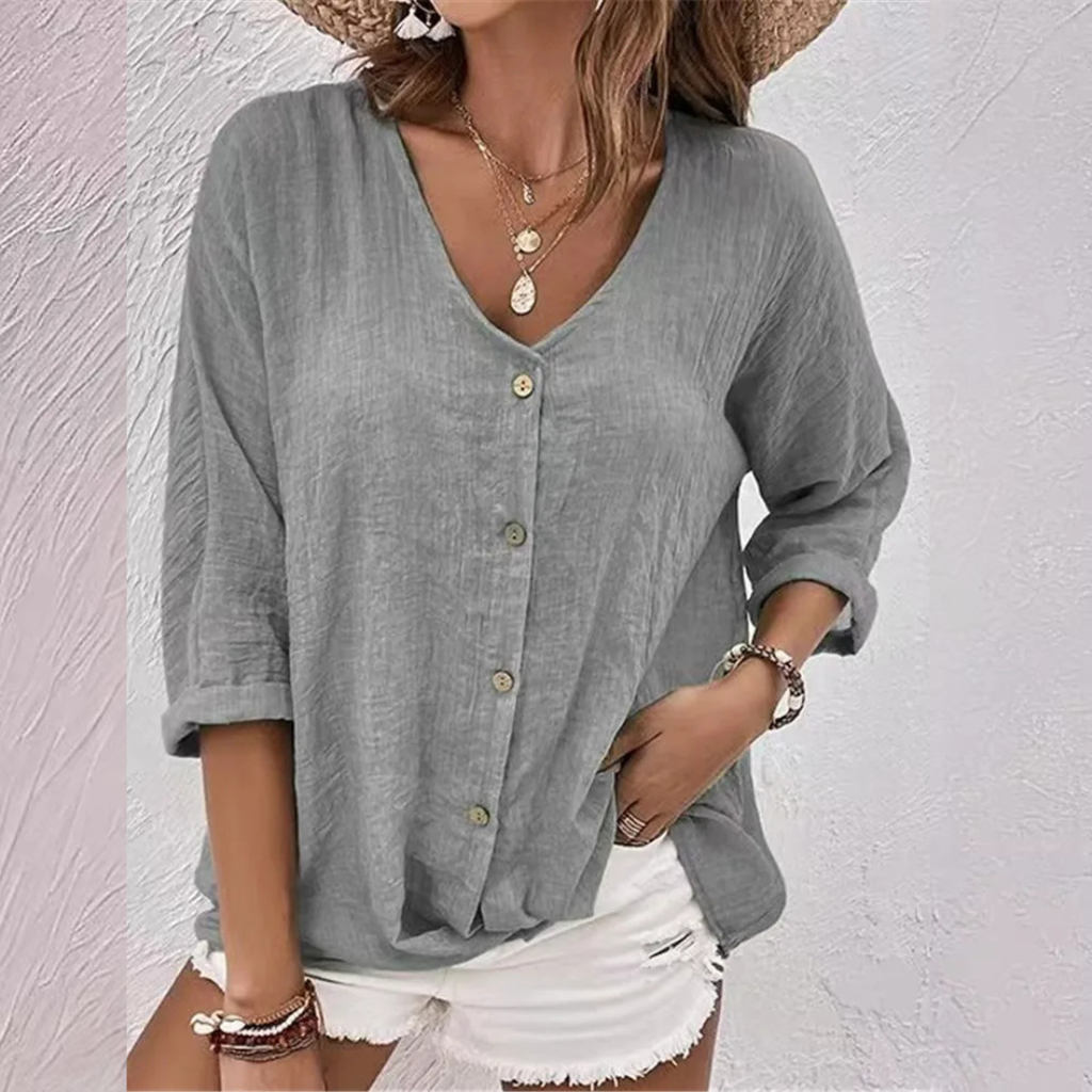 Sola™ | Summer Linen Blouse